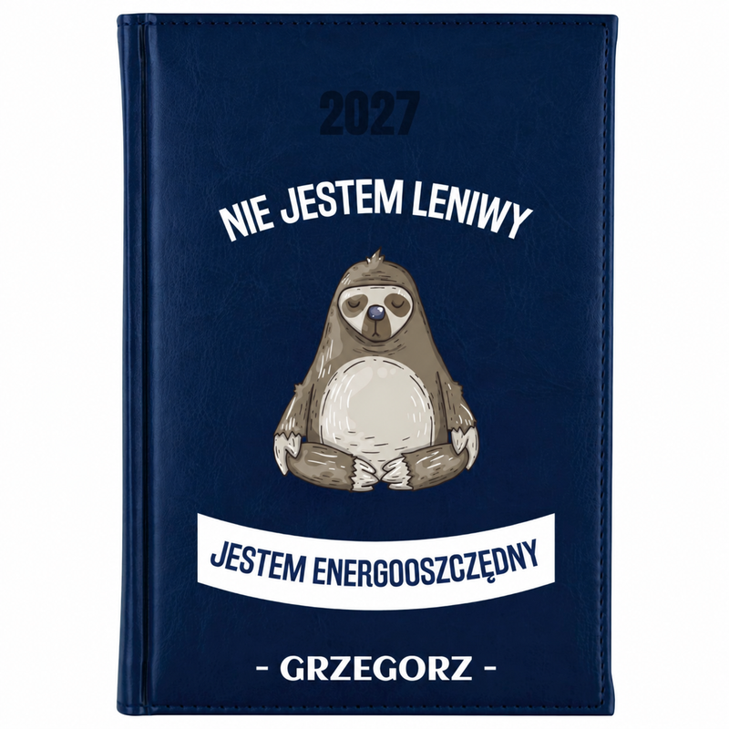 Kalendarz na 2024 rok - dzienny / A5 / z kolorowym nadrukiem na okładce